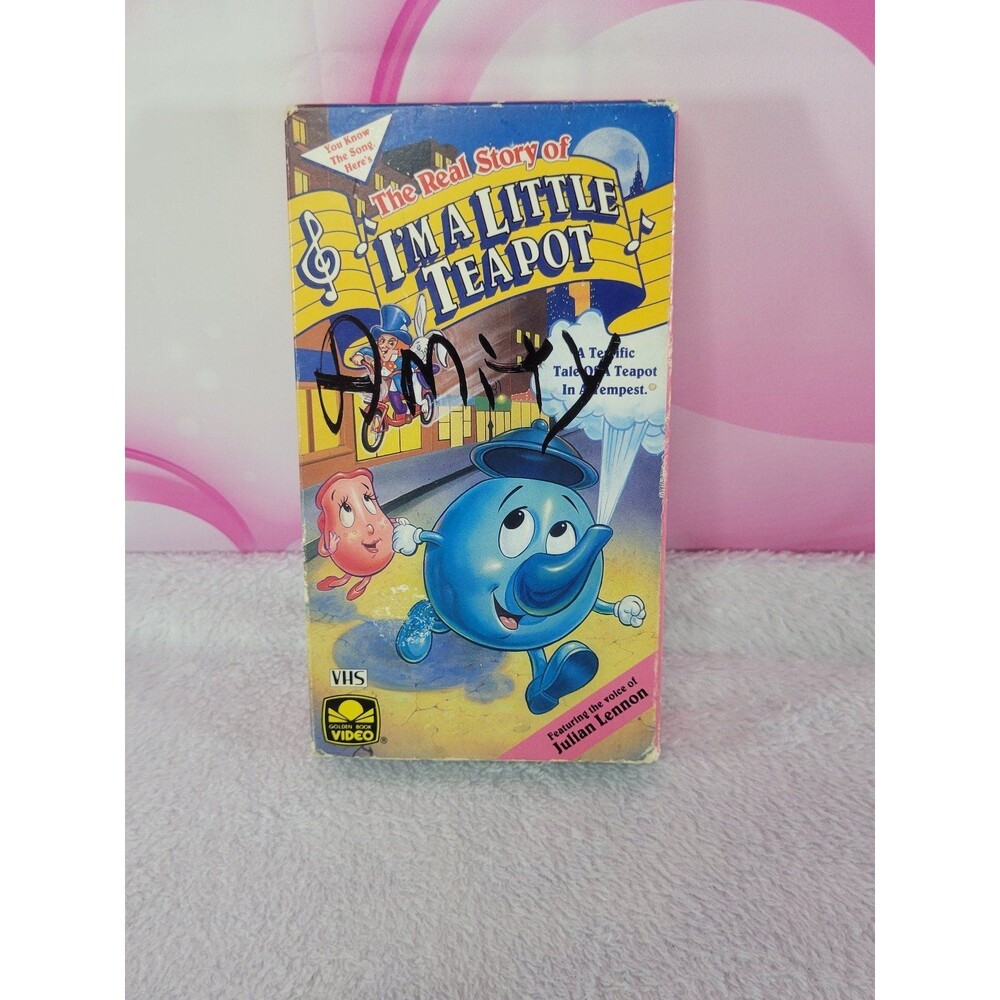 The Real Story of I'm a Little Teapot VHS 1991 Golden Book Feat Julian Lennon